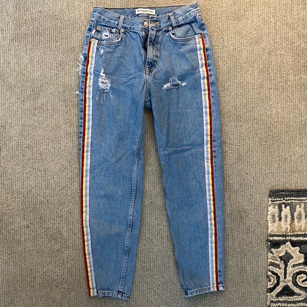 Pull&Bear High-Waisted Mom Jeans